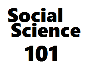 The words Social Science 101