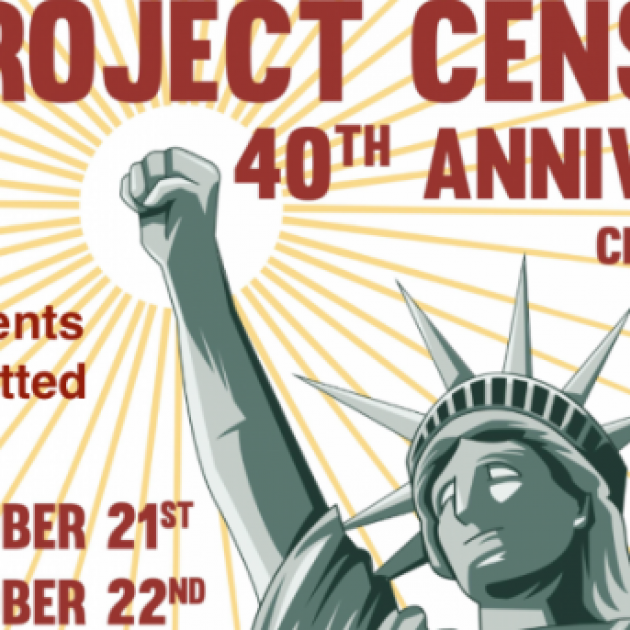 Project Censored logo and statue of liberty