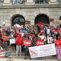 On April 21 students and workers held a rally outside the office of OSU president Michael Drake to demand an end to the university's efforts to privatize its workforce and energy system.