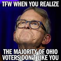 Dewine face